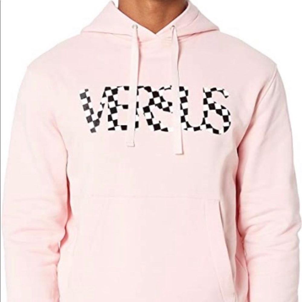 Versus Versace Versus Checkered logo hoodie